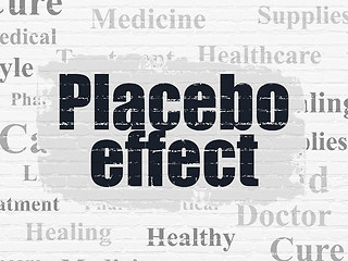 Image showing Healthcare concept: Placebo Effect on wall background