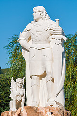 Image showing Monument to Knight