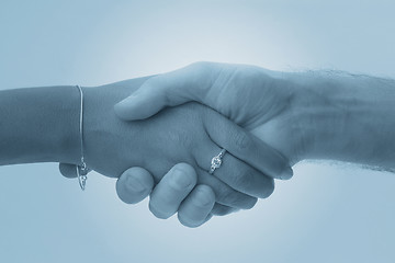 Image showing Hand shake