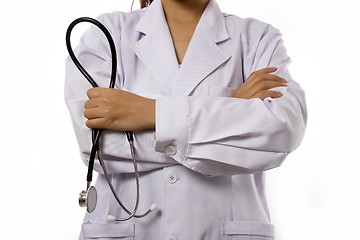 Image showing Doctor with Stethoscope