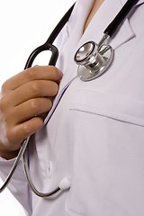 Image showing Doctor with Stethoscope