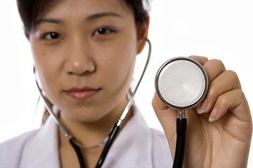 Image showing Female Doctor Portrait