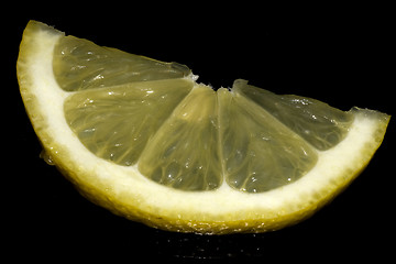 Image showing slice of lemon