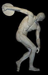 Image showing Discobolus sport icon