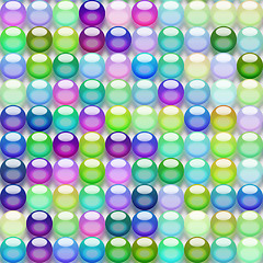 Image showing colourful balls