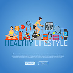 Image showing Healthy Lifestyle Concept