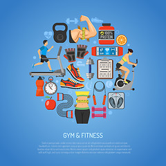 Image showing Fitness and Gym Concept