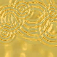 Image showing gold ripples