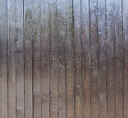 Image showing brown wooden background