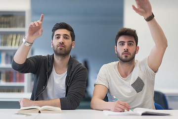 Image showing male student in classroom