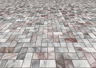 Image showing paved floor