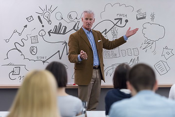 Image showing portrait of handsome teacher