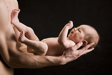 Image showing portrait of little baby