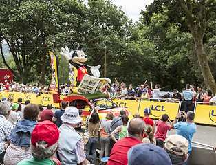 Image showing Mickey's Car- Tour de France 2015