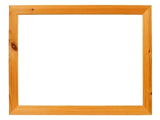 Image showing Big wooden frame