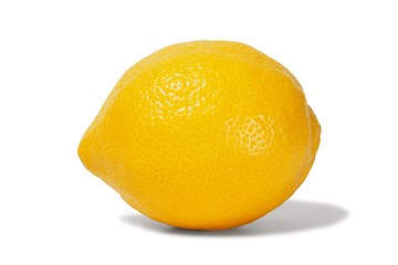 Image showing Lemon on white