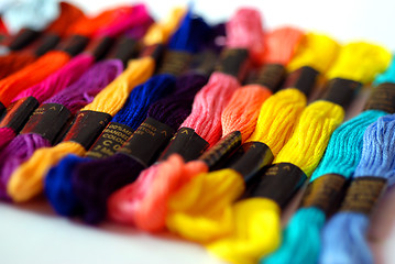 Image showing Embroidery Skeins