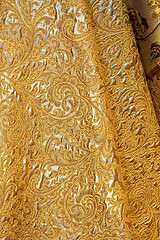 Image showing Golden linen