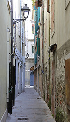 Image showing Narrow Street in Trieste