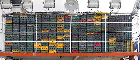 Image showing Plastic Boxes For Fish