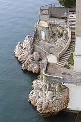 Image showing Stairs to Sea