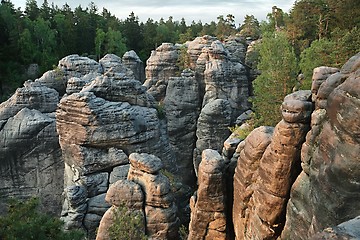 Image showing Majestic Rocky Landscape