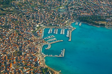 Image showing Croatian Coastal Town