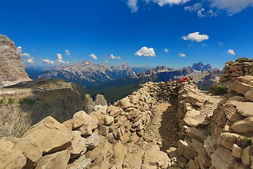 Image showing Dolomites mountain landscape