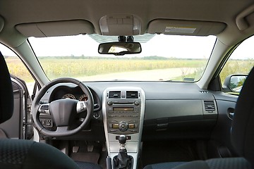 Image showing Car Interior View