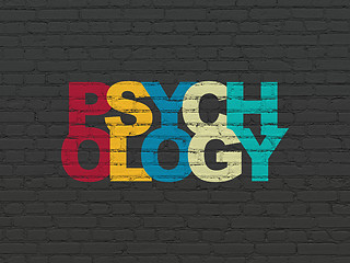 Image showing Health concept: Psychology on wall background