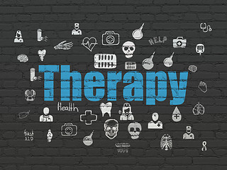 Image showing Health concept: Therapy on wall background