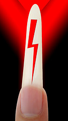 Image showing Electric shock