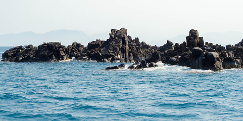 Image showing Rocky shore