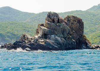 Image showing Rocky shore