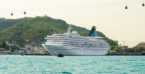 Image showing Big cruise ship