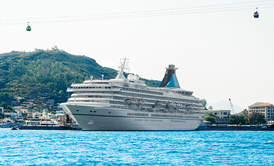 Image showing Big cruise ship