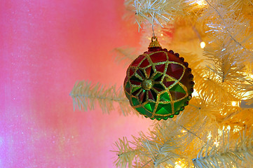 Image showing Vintage Christmas Tree