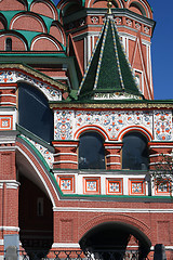 Image showing The Pokrovsky Cathedral (St. Basil's Cathedral) on Red Square, M