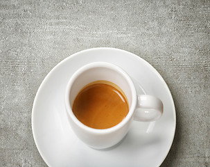 Image showing cup of espresso