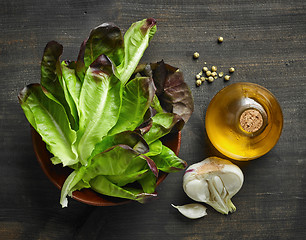 Image showing fresh salad ingredients