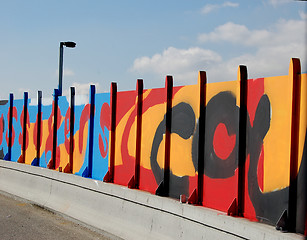 Image showing highway wall