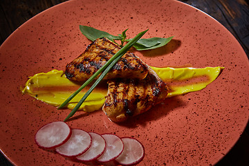 Image showing Grilled chicken fillet