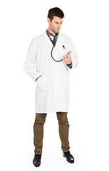 Image showing Male doctor, concept of healthcare and medicine