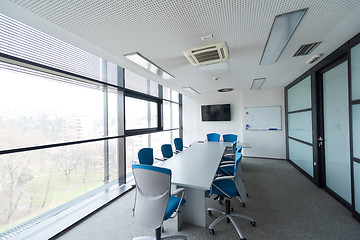 Image showing office meeting room