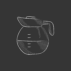 Image showing Carafe. Drawn in chalk icon.