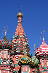 Image showing The Pokrovsky Cathedral (St. Basil's Cathedral) on Red Square, M