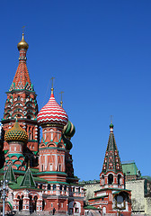 Image showing The Pokrovsky Cathedral (St. Basil's Cathedral) on Red Square, M