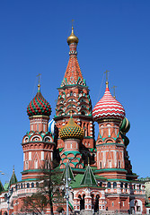 Image showing The Pokrovsky Cathedral (St. Basil's Cathedral) on Red Square, M