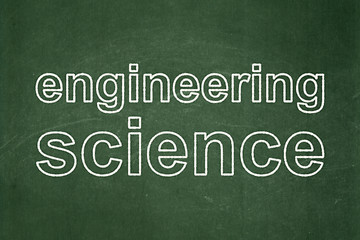 Image showing Science concept: Engineering Science on chalkboard background