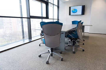 Image showing office meeting room